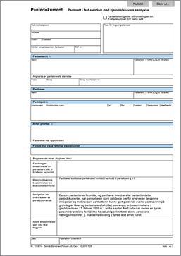 Pantedokument, fast eiendom m/hjemmelshavers samtykke (PDF-fil for nedlasting)